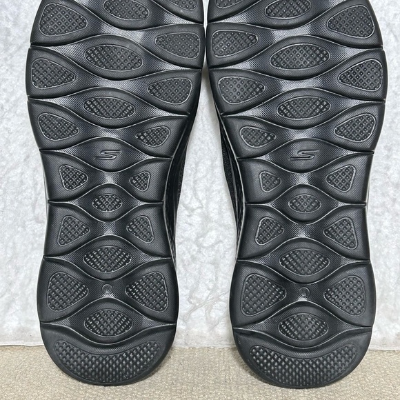 Skechers Womens Black SlipIns Relaxed Fit Reggae Fest 2 Liteweight Shoes SZ 12W - Picture 10 of 11